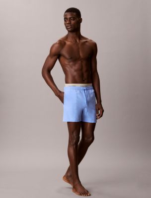 Мужские шорты Calvin Klein Logo Waistband Swim Shorts — фото 6