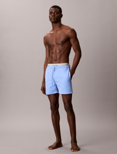 Мужские шорты Calvin Klein Logo Waistband Swim Shorts
