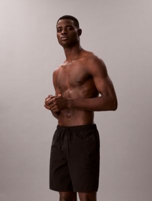 Мужские шорты Calvin Klein Logo Graphic Swim Shorts — фото 4