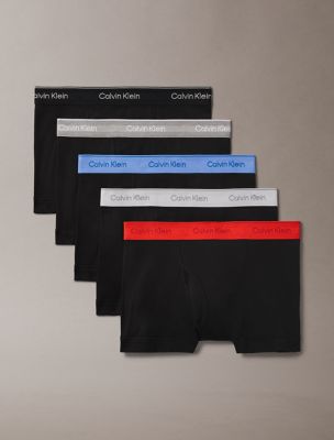 Cotton Classics 5-Pack Trunk, Black / Glacier / Grey Heather / Molten / Micro Chip