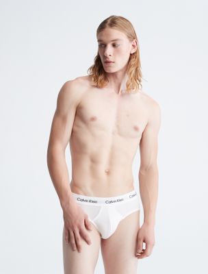Трусы-брифы Hip для мужчин, хлопок, стрейч, 5 шт. — Calvin Klein — фото 2