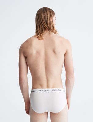 Трусы-брифы Hip для мужчин, хлопок, стрейч, 5 шт. — Calvin Klein — фото 3