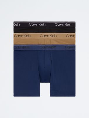 Micro Stretch 3-Pack Boxer Brief, Black/Tigers Eye/Blue Shadow