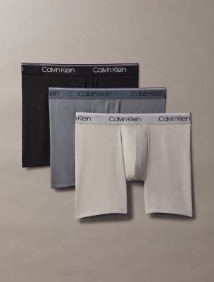 Micro Stretch 3-Pack Boxer Brief, Black/ Griffin / Turbulence