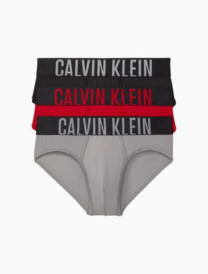 Intense Power Micro 3 Pack Hip Brief, Red Gala/ Black/ Convoy