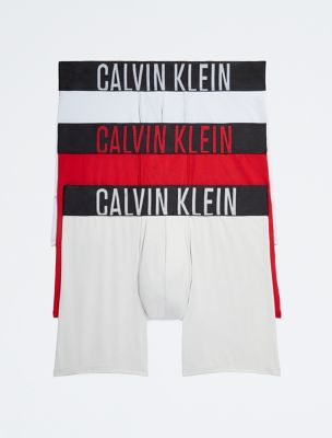 Intense Power Micro 3-Pack Boxer Brief, Arctic Ice/Rouge/Lunar Rock