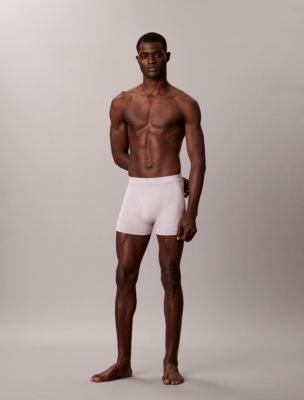 Бельё для мужчин, хлопок, стрейч, 3 шт. — Calvin Klein, цвет: Синий разноцветный — фото 2