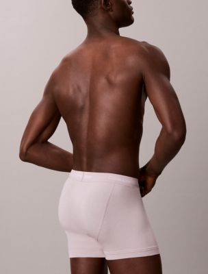 Бельё для мужчин, хлопок, стрейч, 3 шт. — Calvin Klein, цвет: Синий разноцветный — фото 5