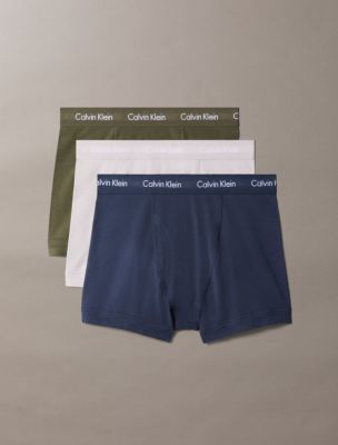 Cotton Stretch 3 Pack Trunk, Blue Nights Multi