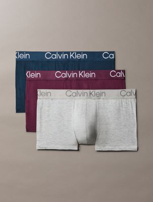 Ultra-Soft Modern Trunk 3-Pack, Grey Heather / Mauve Wine / Navy Stone