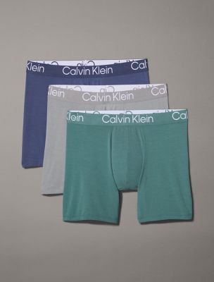 Ultra Soft Modern 3-Pack Boxer Brief, Blue Indigo / Sagebush Green / Griffin