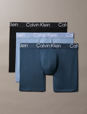 Ultra Soft Modern 3-Pack Boxer Brief, Black / Troposphere / Hemisphere Blue