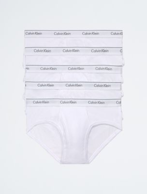 Cotton Classics 5-Pack Hip Brief, White