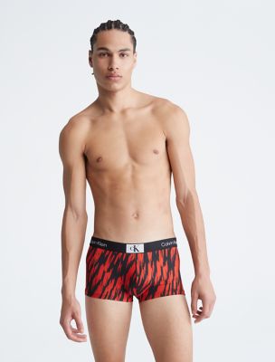 Calvin Klein 1996 Micro Low Rise Trunk, Tiger Stripe Print/Hazard