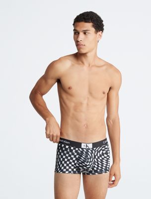 Calvin Klein 1996 Micro Low Rise Trunk, Distressed Checkerboard