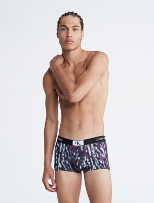 Calvin Klein 1996 Micro Low Rise Trunk, Archive Leopard Print / Aquatic