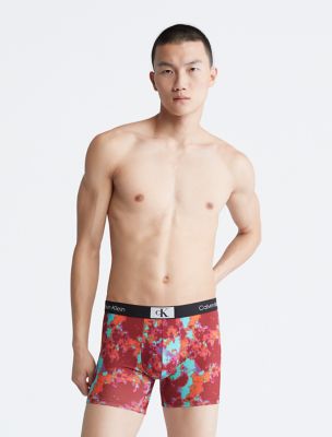 Calvin Klein 1996 Micro Boxer Brief, Temperature Print/Fresh Peppermint