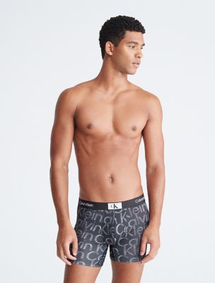 Calvin Klein 1996 Micro Boxer Brief, Halftone glitch/Black
