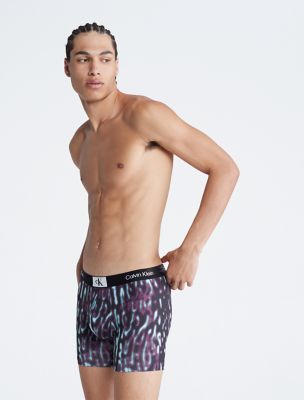 Calvin Klein 1996 Micro Boxer Brief, Archive Leopard Print/Aquatic