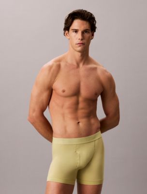 Naturals Cotton Stretch Flex Trunk, Leek Green