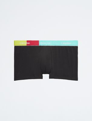 Pride This Is Love Plus Size Trunk, Black / Aqua Green
