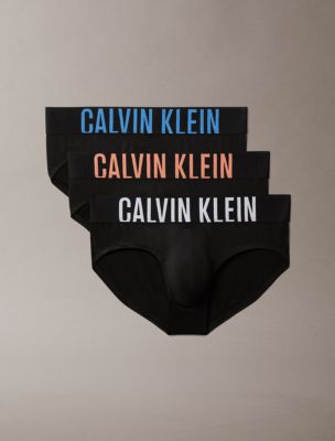 Intense Power Micro 3-Pack Hip Brief, Black