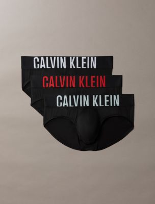 Intense Power Micro 3-Pack Hip Brief, Black w/ Multi WBS