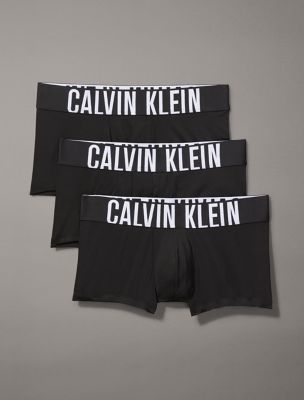 Caleçon taille basse Intense Power, 3-Pack, noir