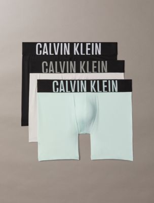 Intense Power Micro 3-Pack Boxer Brief, Black/Glacier Mist/Moon Mist