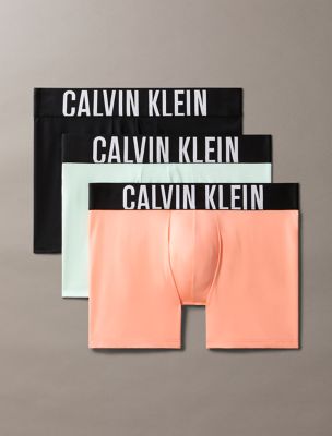 Intense Power Micro 3-Pack Boxer Brief, Papaya Punch / Black / Moonlight Jade