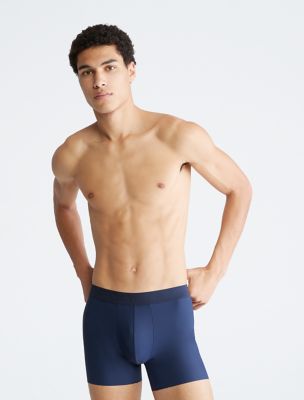 CK Black Micro Boxer Brief, Blue Shadow
