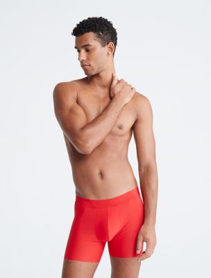 CK Black Micro Boxer Brief, Rouge