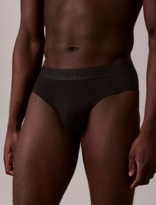 Трусы-брифы CK Black Hip для мужчин, 3 шт. — Calvin Klein — фото 3