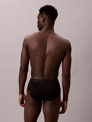 Трусы-брифы CK Black Hip для мужчин, 3 шт. — Calvin Klein — фото 6