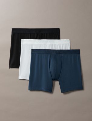 CK Black 3-Pack Boxer Brief, Black / Ink / Plein Air