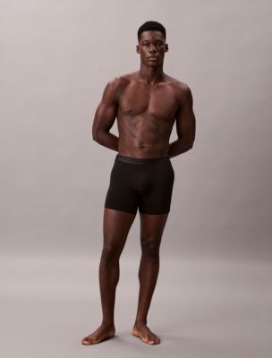 Трусы-боксеры CK Black для мужчин, 3 шт. — Calvin Klein — фото 2