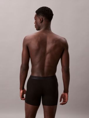 Трусы-боксеры CK Black для мужчин, 3 шт. — Calvin Klein — фото 5