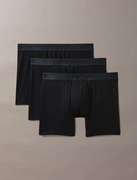 Трусы-боксеры CK Black для мужчин, 3 шт. — Calvin Klein