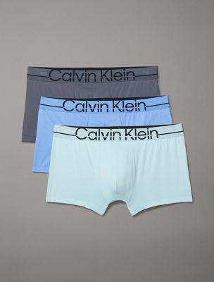 Calvin Klein Pro Fit 3-Pack Micro Low Rise Trunk, Ultramarine/Stratosphere/Turbulance