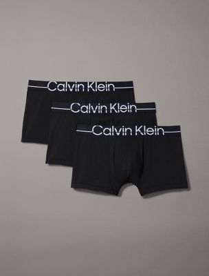 Calvin Klein Pro Fit 3-Pack Micro Low Rise Trunk, Black