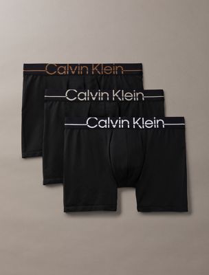 Calvin Klein Pro Fit 3-Pack Micro Boxer Brief, Black / Spiced Plum / Vintage Khaki