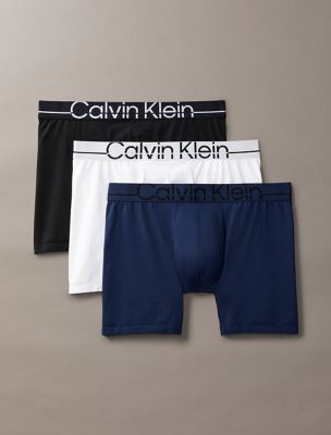 Calvin Klein Pro Fit 3-Pack Micro Boxer Brief, Black / Blue Shadow / White