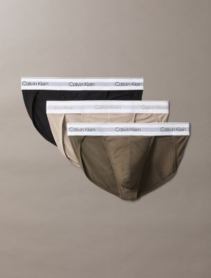Icon Modal Mesh 3-Pack Sports Brief, Black / Tarmac / Vintage Khaki