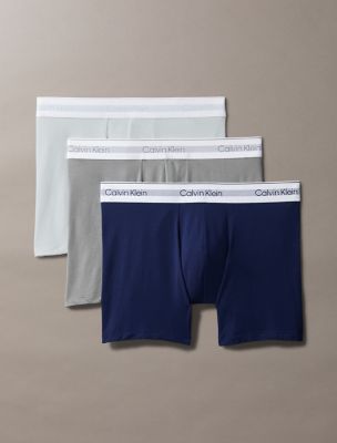 Icon Modal Mesh 3-Pack Boxer Brief, New Navy/Convoy/Plein Air