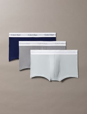 Icon Modal Mesh 3-Pack Low Rise Trunk, New Navy/Convoy/Plein Air