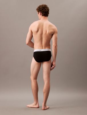 Трусы-брифы Icon Hip для мужчин, хлопок, стрейч, 3 шт. — Calvin Klein — фото 5