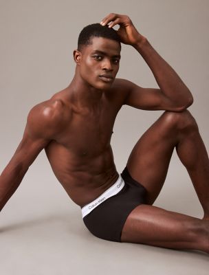 Icon Cotton Stretch 3-Pack Low Rise Trunk | Calvin Klein