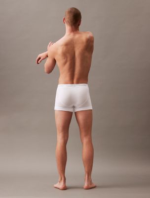 Бельё Calvin Klein Cotton Classics 3-Pack Trunk — фото 4