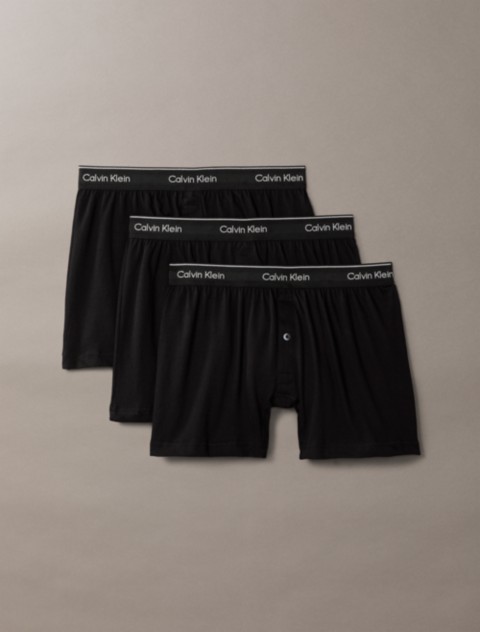 Бельё Calvin Klein Cotton Classics 3-Pack Knit Boxer