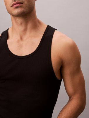 Бельё Calvin Klein Cotton Classics 3-Pack Tank Top — фото 4